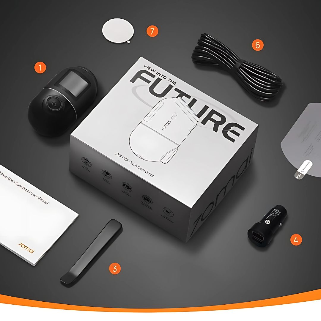 La Dash Cam 4K que graba en 360° las 24 horas del día tu coche estacionado y tus viajes, y envía una notificación al teléfono cuando detecta movimientos sospechosos.