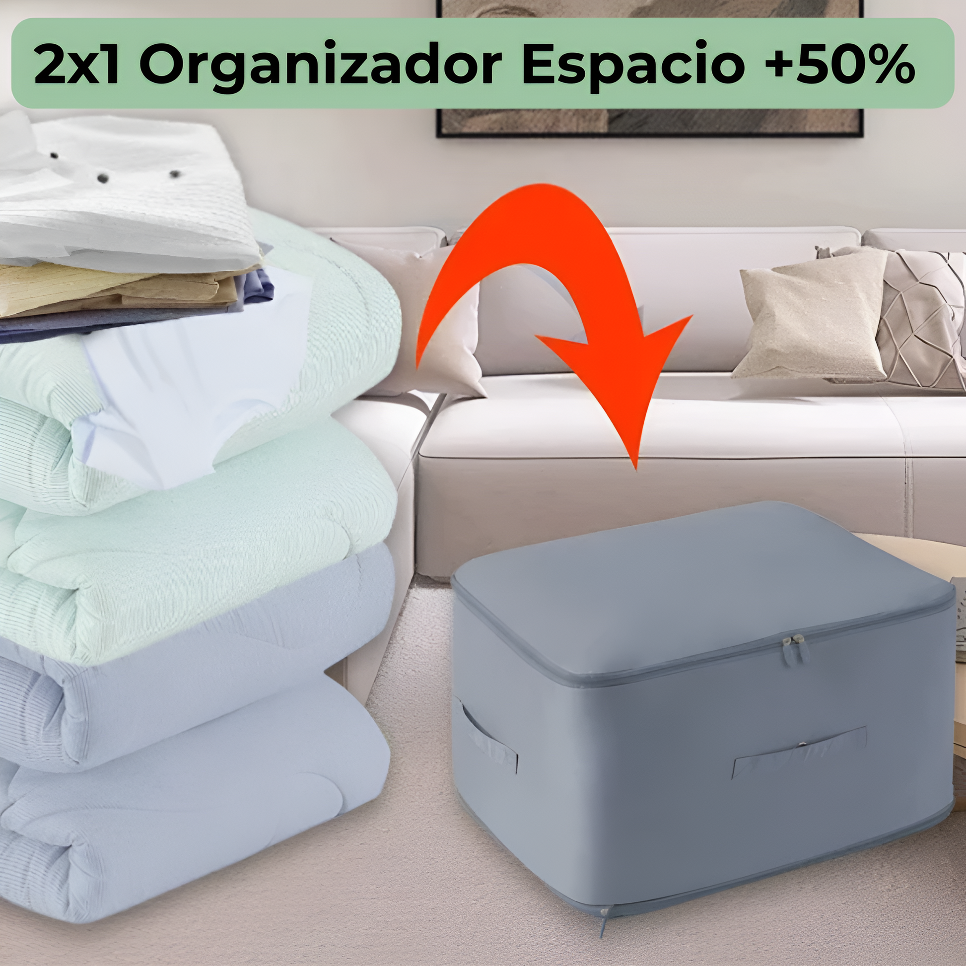 Organizador espacio+50%